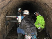 導水路トンネル　（コンクリートコア削孔による劣化調査）